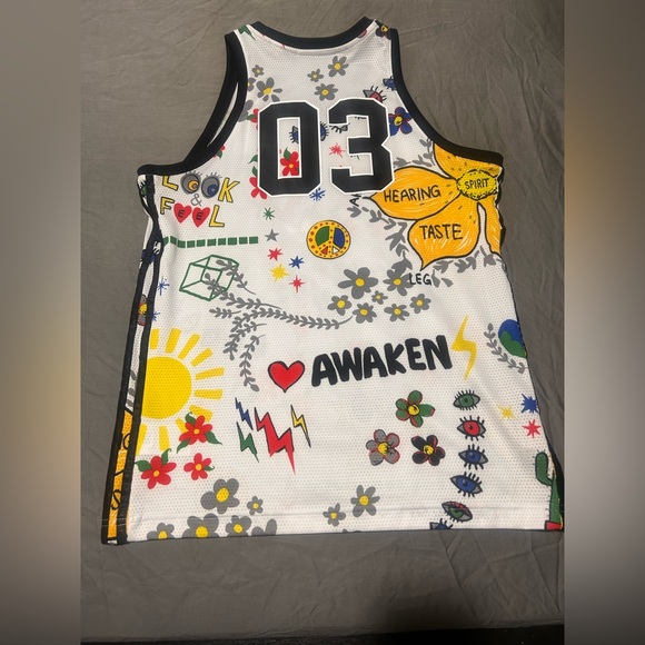 Adidas You’re Awake Pharrell Williams Tank top Jersey Mens Size M - Picture 2 of 4